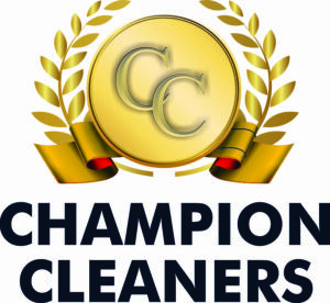 Champion Cleaners crest with wording-AD2